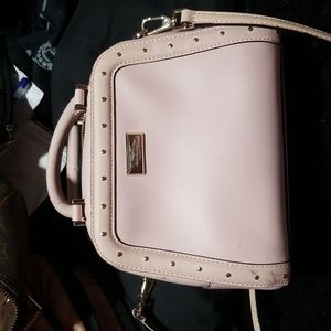 Kate spade light pink purse with strap